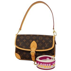 Louis Vuitton Shoulder Bag Monogram Diane NM PM Fuchsia